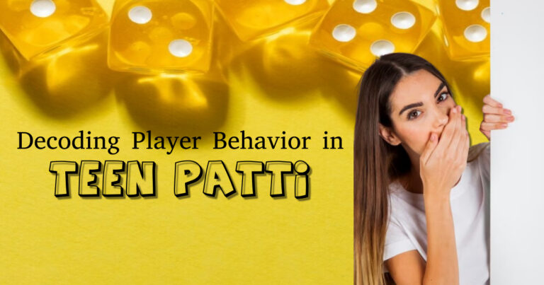 Decoding Player Behavior in Teen Patti