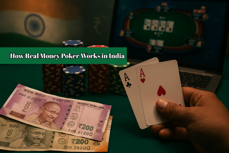 How Real Money Poker Works in India