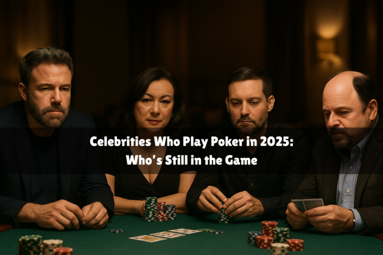 Celebrities Who Play Poker in 2025: Who’s Still in the Game