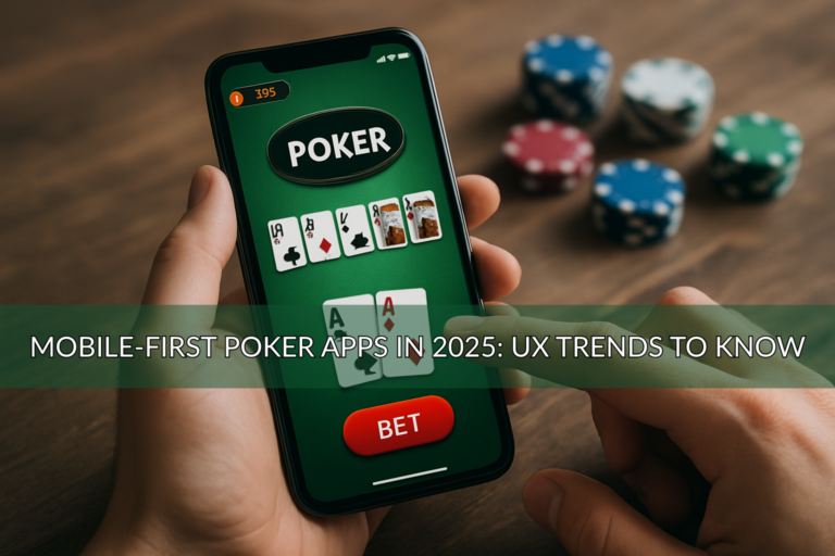 Mobile-First Poker Apps in 2025: UX Trends to Know