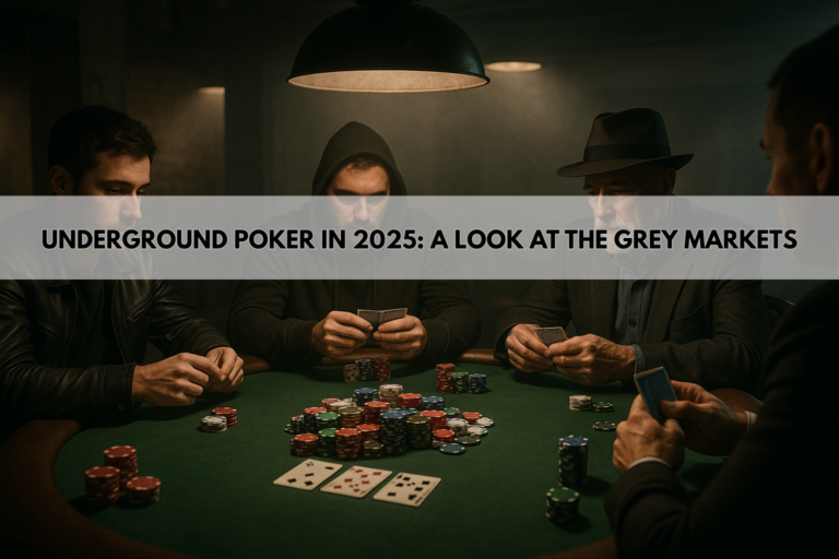 Underground Poker in 2025: A Look at the Grey Markets