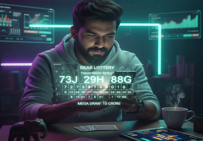 Featured image - dear lottery lucky number today night