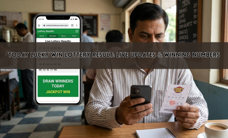 Today Lucky Win Lottery Result: Live Updates & Winning Numbers