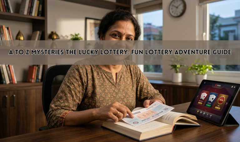 A to Z Mysteries The Lucky Lottery: Fun Lottery Adventure Guide