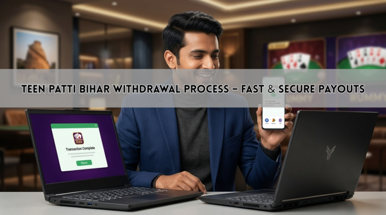 Teen Patti Bihar Withdrawal Process – Fast & Secure Payouts