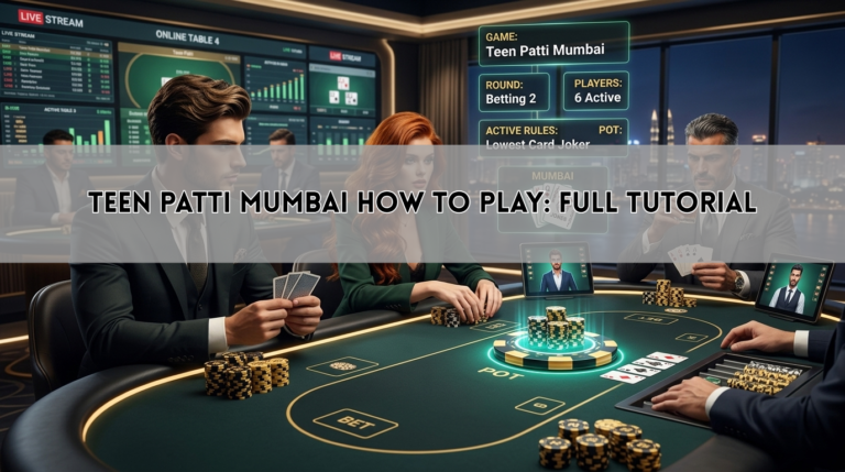 Teen Patti Mumbai How to Play: Full Tutorial