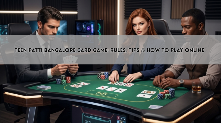 Teen Patti Bangalore Card Game: Rules, Tips & How to Play Online