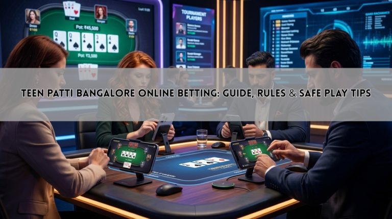 Teen Patti Bangalore Online Betting: Guide, Rules & Safe Play Tips