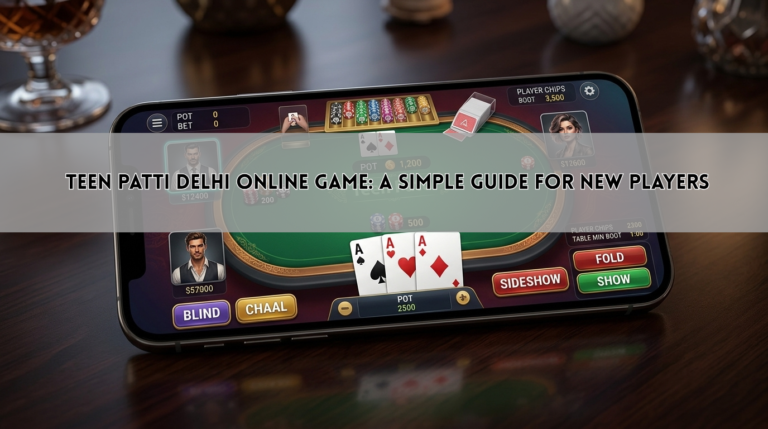 Teen Patti Delhi Online Game: A Simple Guide for New Players