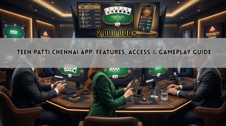 Teen Patti Chennai App: Features, Access & Gameplay Guide