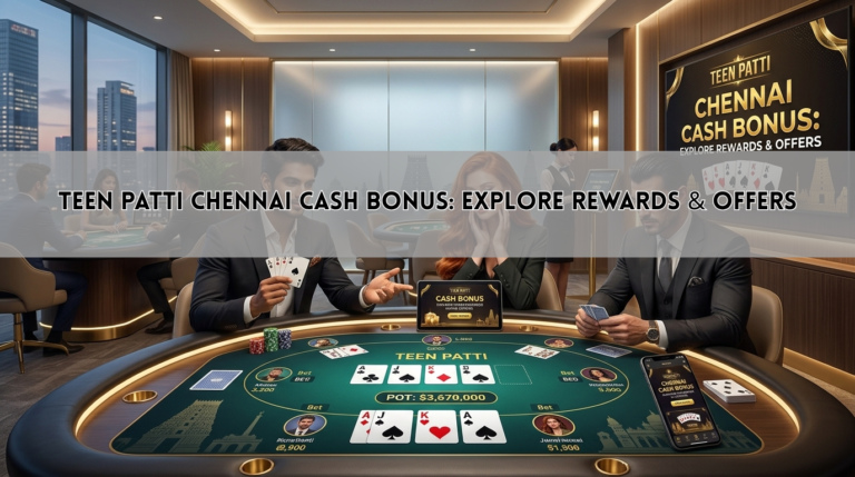 Teen Patti Chennai Cash Bonus: Explore Rewards & Offers