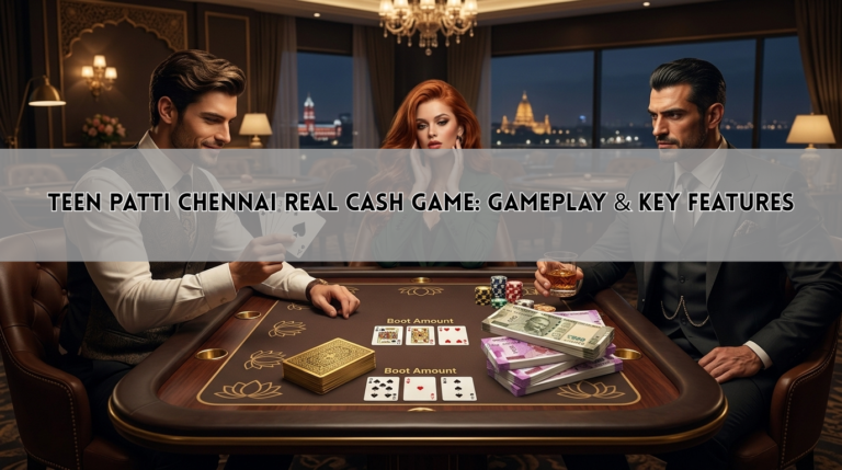 Teen Patti Chennai Real Cash Game: Gameplay & Key Features