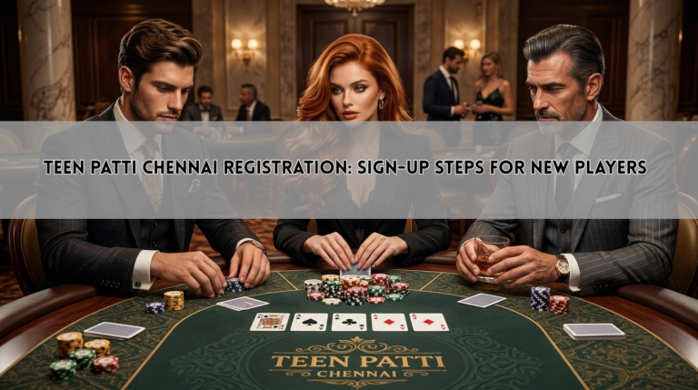 Teen Patti Chennai Registration: Sign-Up Steps for New Players