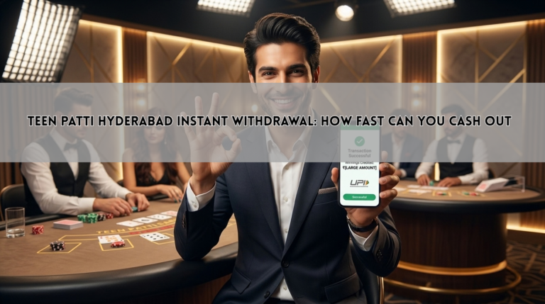 Teen Patti Hyderabad Instant Withdrawal: How Fast Can You Cash Out