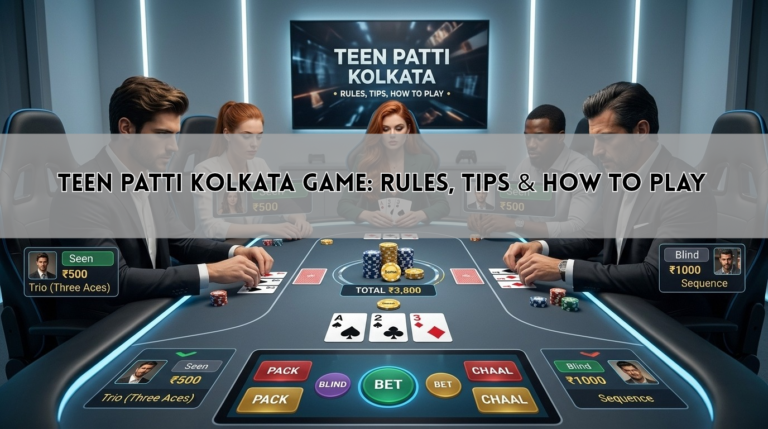 Teen Patti Kolkata Game: Rules, Tips & How to Play