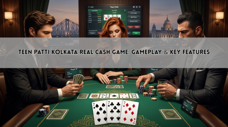 Teen Patti Kolkata Real Cash Game: Gameplay & Key Features
